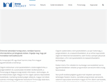 Tablet Screenshot of innoproject.hu